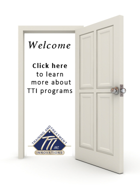 TTI welcome door